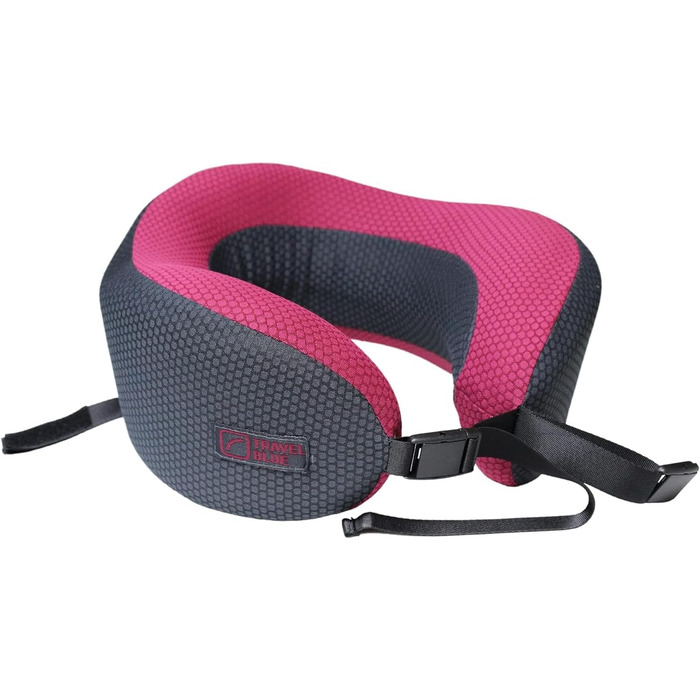 Travel Blue Dreamer Neck Pillow - Memory Foam Travel Pillow for Airplane, Car & Train - Breathable Mesh, Removable Cover, Comfortable Support