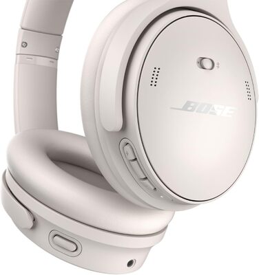 Навушники Bose QuietComfort Bluetooth з мікрофоном та шумозаглушенням, Over-Ear, відновлені - Чорні/Білі/Зелені