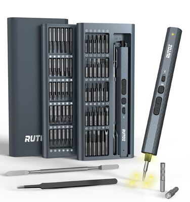 Електричний шуруповерт-прецизійний набір викруток Torx, Triwing, Pentalobe для iPhone, MacBook, ноутбуків, консолей Xbox, PS4, Switch та окулярів