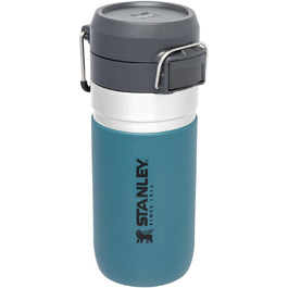Stanley Quick Flip Stainless Steel Water Bottle - 0.47L - 7+ Hour Cold Insulation - BPA-Free, Dishwasher Safe, Leak-Proof