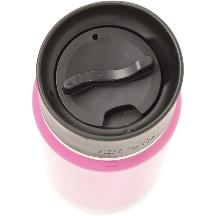 Klean Kanteen Wide Vacuum-Insulated Water Bottle with Cafe Cap 2.0 (355 ml, Wild Orchid)