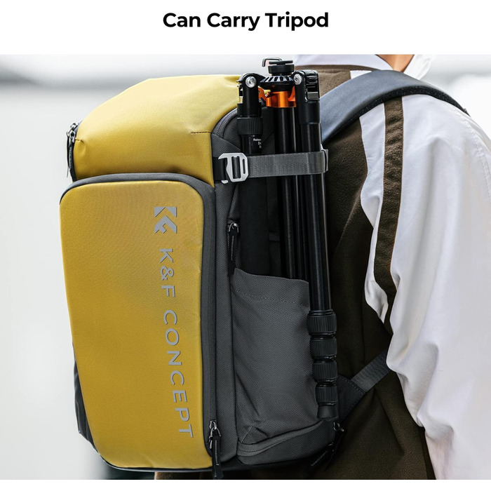Рюкзак для фотографа K&F Concept Alpha, 25L, чорний, з відділенням для 16