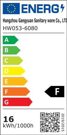 Дзеркало для ванної кімнати YU YUSING з підсвічуванням 60x80 см, антизапітніння, 3 кольори світла, регулювання яскравості, LED, годинник, IP44, металевий каркас, вертикальне, срібне