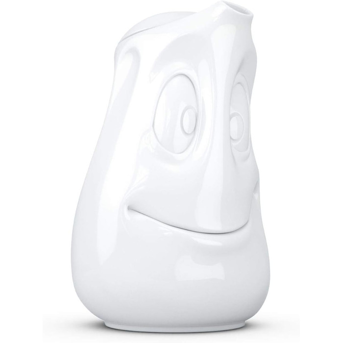 Порцеляновий чайник FIFTYEIGHT PRODUCTS Tassen 'Gut drauf', 1200 мл, білий, Німеччина