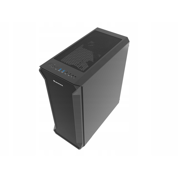 Корпус для ПК Genesis Irid 505F Midi Tower з вікном, чорний
