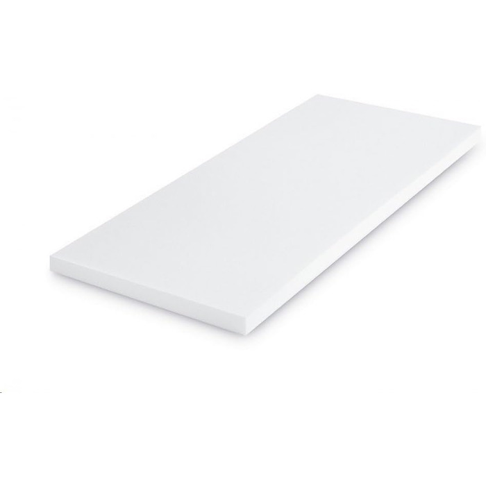 MSS e.K. Soft Mattress Topper with Cover - 80 cm x 200 cm x 5 cm