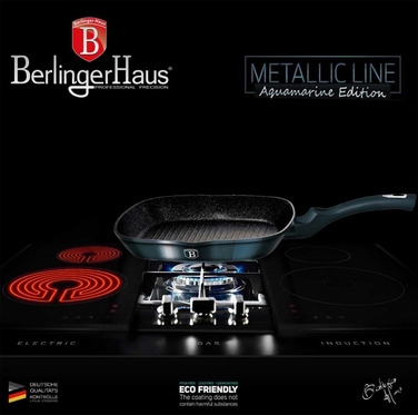 Набір сковорідок Berlinger Haus Metallic Line, 3 предмети