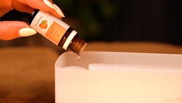 Ультразвуковий зволожувач повітря Aromatly Flame 2, білий, 20 мл/год