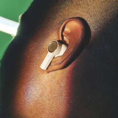 Bang & Olufsen Beoplay EX: Бездротові Bluetooth навушники з шумозаглушенням, чорного кольору (золотисті акценти), до 28 годин роботи, водонепроникні для спорту та повсякденного використання з зарядним кейсом