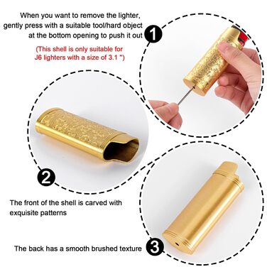 Вінтажне металеве етої для сигарет з запальничкою J6, вміщує 12 шт. сигарет 100 мм, органайзер для RFID-карт та грошей