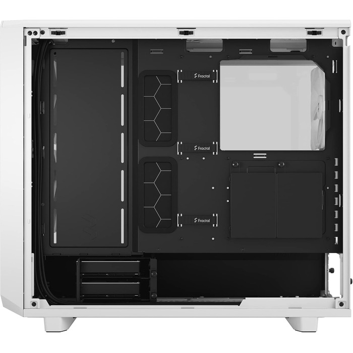 Корпус ПК Fractal Design Meshify 2 Lite White з прозорим склом, ATX Mid Tower