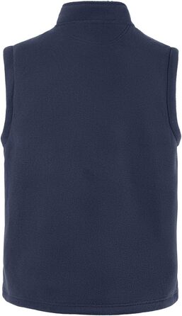 Чоловічий флісовий жилет з високим коміром для активного відпочинку, теплий зимовий жилет, чоловічий жилет з кишенями на блискавці, з підкладкою (синій, 3XL)