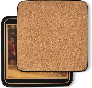 Tally Ho Coasters, 6 Pieces (m)