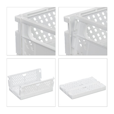 Set of 2 Collapsible Storage Boxes