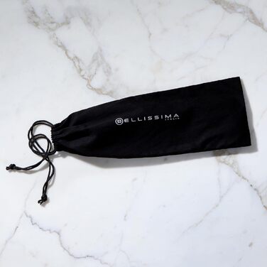 Випрямляч для волосся Bellissima Mini - компактний, для подорожей, з керамічним покриттям, 200°C, автоматичне напруження, сумочка для краси