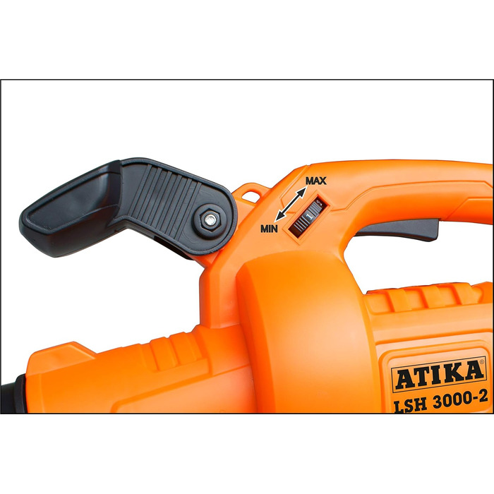ATIKA LSH 3000-2 Leaf Vacuum, Leaf Blower, Leaf Shredder, Leaf Collector | 230V | 3000W