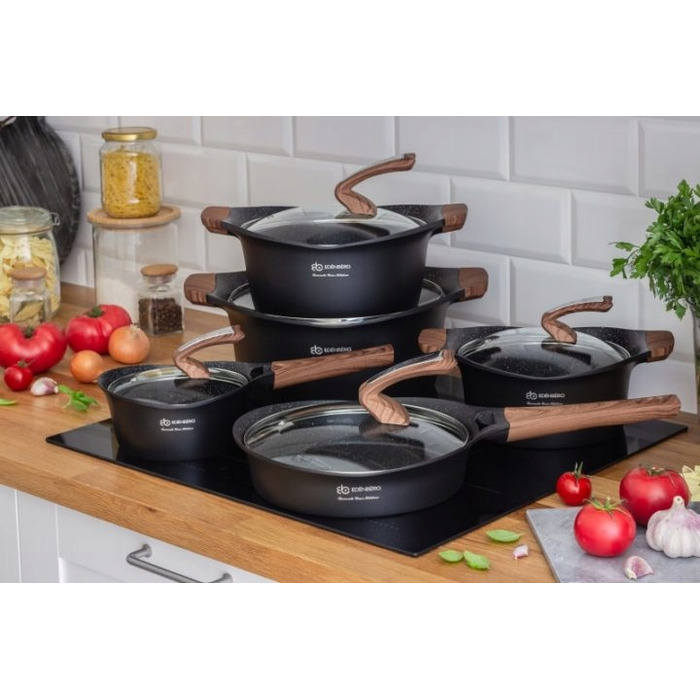 Набір алюмінієвого посуду Edenberg Decorate Your Kitchen, 15 предметів