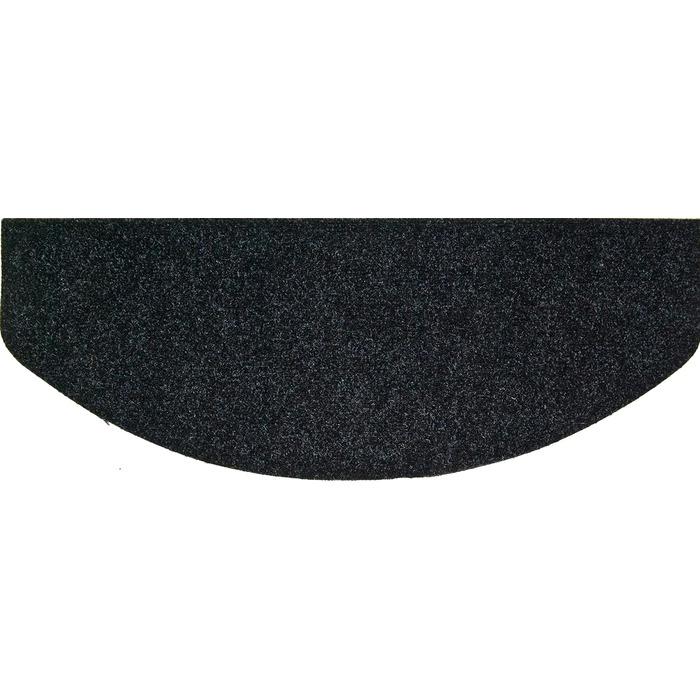 Сходинкові килимки Andiamo Paris - комплект 15 шт. - захист від подряпин та зношування (23 x 65 см, антрацит)