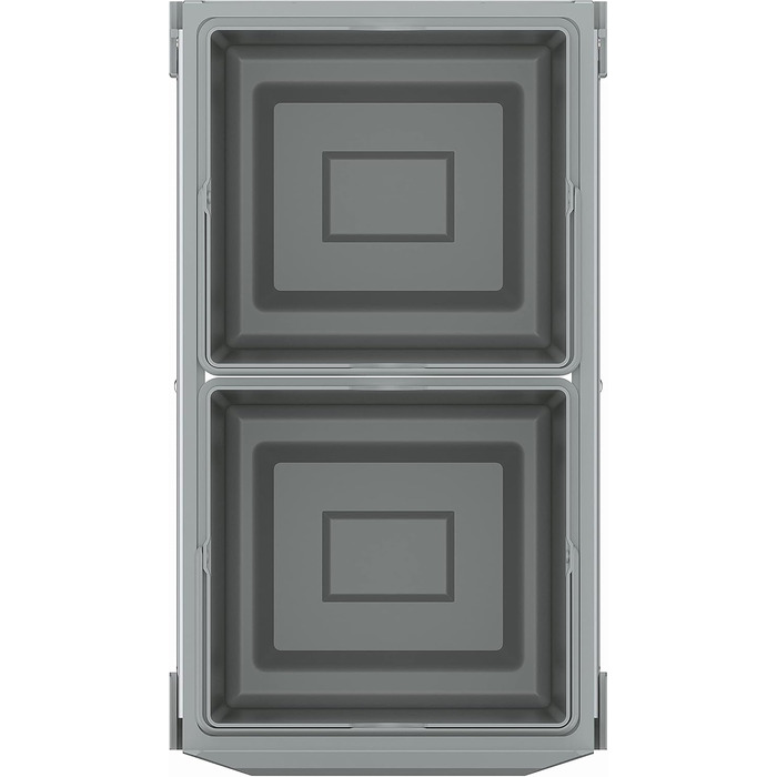 Система сортування сміття GROHE Blue Accessoires 30 см, 2 відсіки по 15 л, сірий (40855000)