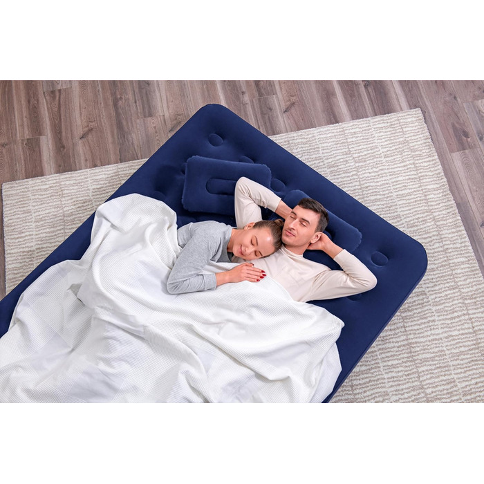 Надувний матрац Bestway Doppelluftbett 203x152x22 см з насосом