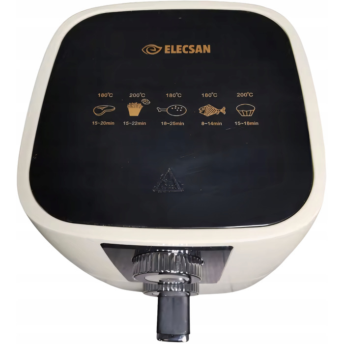 Аерофритюрниця Air Fryer XXL 5.2 л, 1500 Вт — Безмасляна фритюрниця з великою чашею та 5 програмами