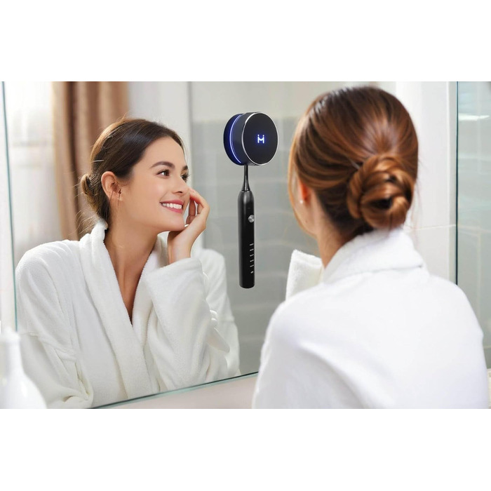 Bathroom Toothbrush Holder, Smart Toothbrush Cleaner with Heat Dryer, Rechargeable Toothbrush Covers