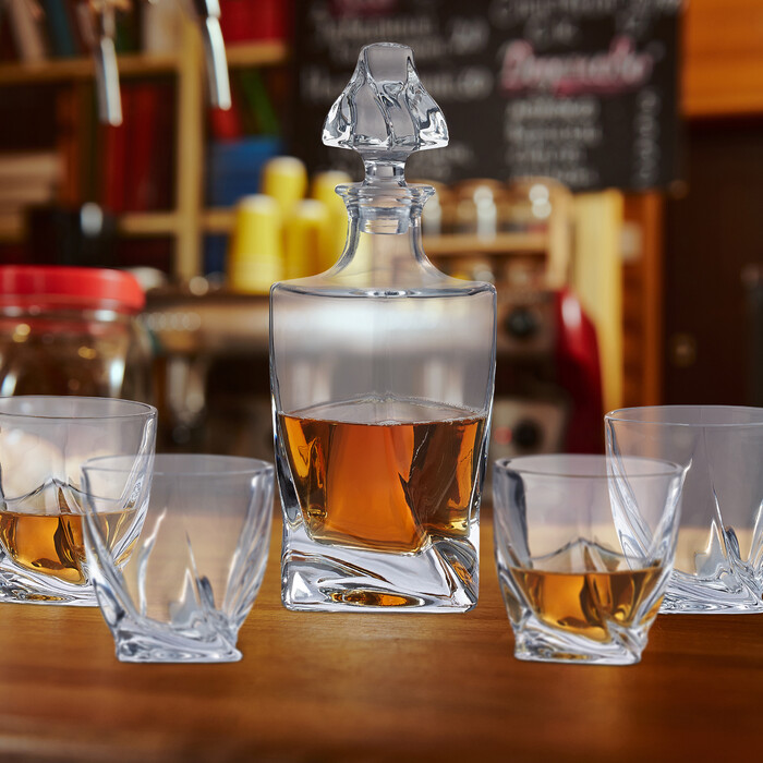 Relaxdays 5-Piece Whisky Set
