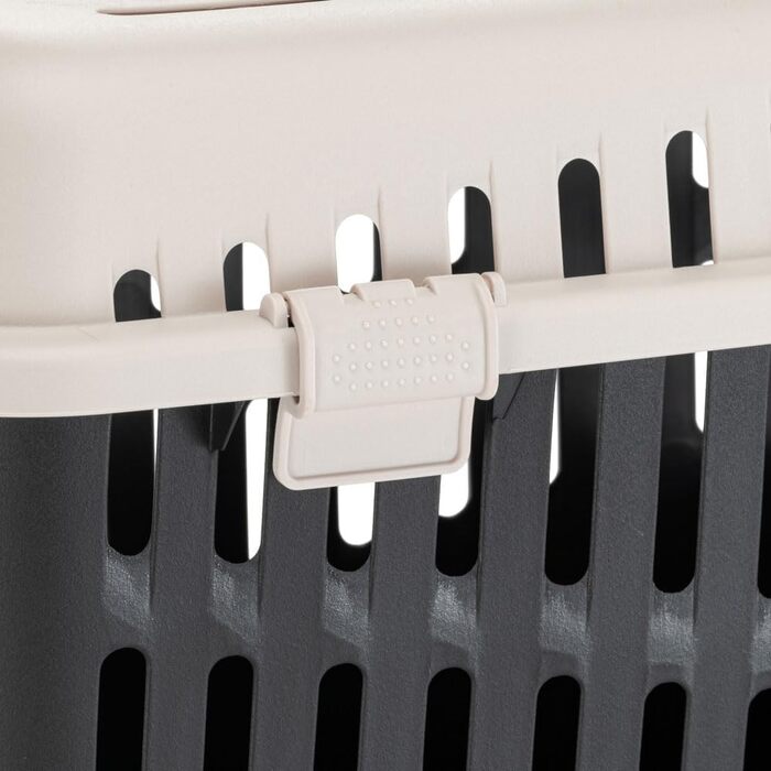 Переноска для кота Ferplast Binny 2, переноска для собаки, переноска для домашніх тварин, для маленьких собак та котів до 8 кг, складаний ручка M (48 x 32 x 33 см)