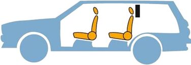 Сітка для собак Kleinmetall Masterline для VW Passat Variant B9 та Skoda Superb Combi 3Y (e-Hybrid, від 2024)