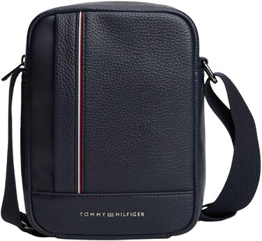 Чоловіча сумка-месенджер Tommy Hilfiger TH Central Mini Reporter Am0am13632, темно-синя (Space Blue)