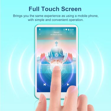 MP3 плеєр Oilsky 80GB з Bluetooth, WiFi, Android 9.0, 4