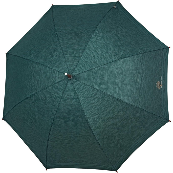 Perletti Green Eco-Friendly Women's Umbrella - Large Automatic Rain Umbrella with Recycled Materials & Floral Design (102cm Diameter)