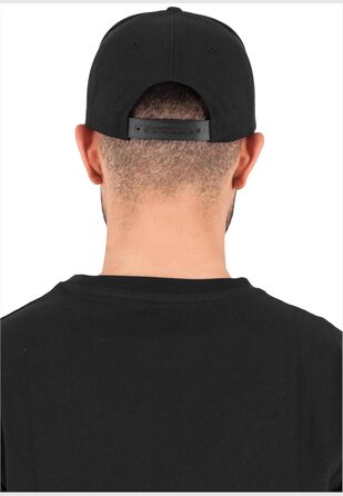 Кепка Flexfit Classic 5 Panel Snapback, унісекс, чорний колір