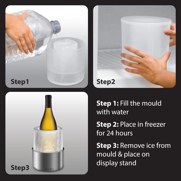 Stainless Steel Ice Bucket - Final Touch