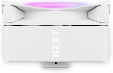 Охолоджувач повітряної циркуляції NZXT T120 RGB - білий, 120 мм, для Intel/AMD, 4 теплові трубки