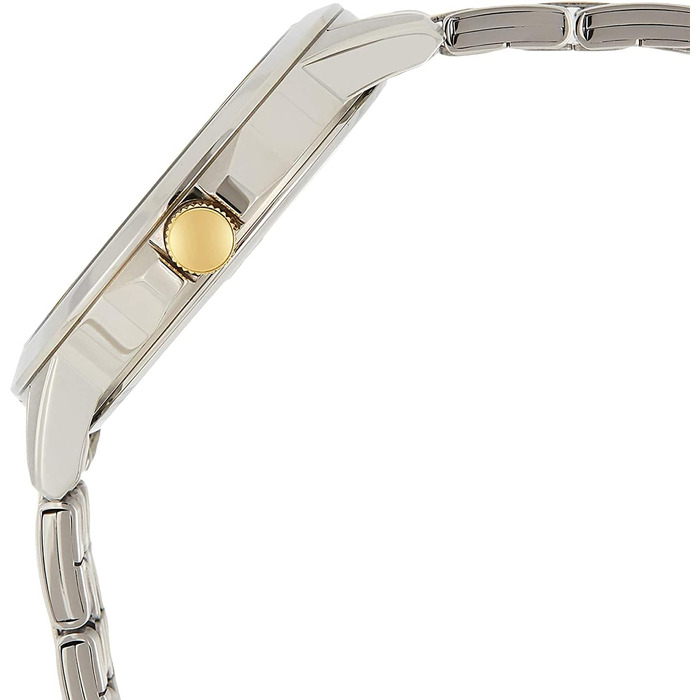 Чоловічий годинник Citizen з кварцовим механізмом на чормому ремінці