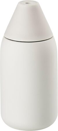 Zone Denmark Dish Soap Dispenser Kitchen, Soap Dispenser, Dish Soap Dispenser, Easy Refill & Easy Dosing, Ø 7 cm, Height 15 cm, Capacity 300 ml, Warm Grey (Gray)