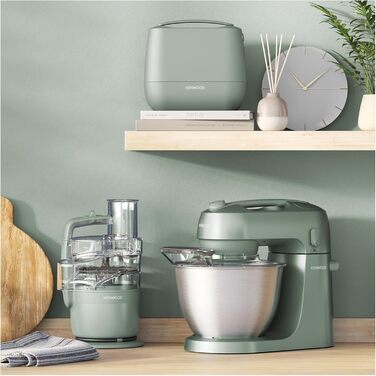 Кухонний комбайн Kenwood MultiPro Go FDP22.130GY, 900 Вт, компактний, блакитний, 1.3 л