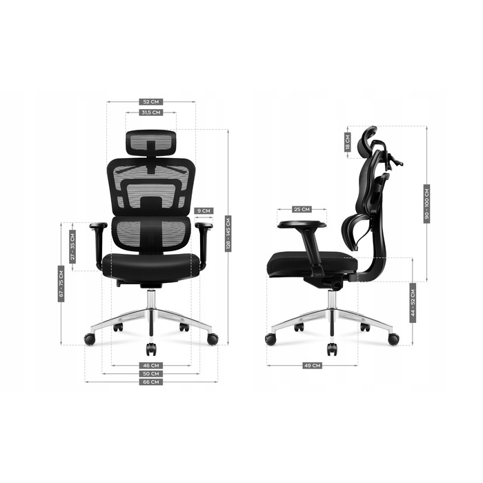 Офісне крісло Mark Adler Expert 4.9 Black
