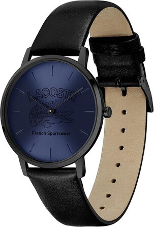 Годинник чоловічий Lacoste Crocorigin Analog Quartz синій - сталевий або шкіряний браслет