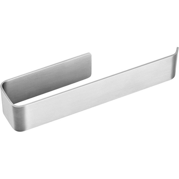 Тримач для рушників на липучці без свердління, сріблястого кольору, 25 см, для ванної кімнати