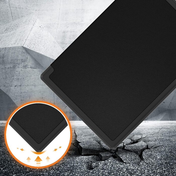 Чохол для Pocketbook Verse PB629 / Verse Pro PB634 - Flip Cover з авто-функцією сну/пробудження, чорний