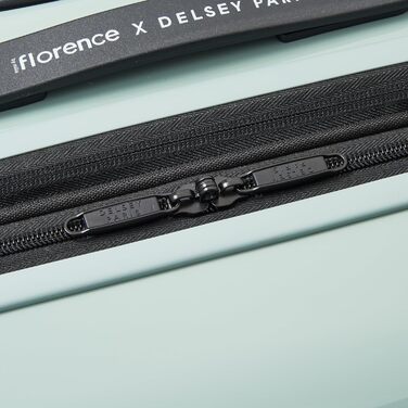 Чемодан жіночий Florence by Mills Spin Me Away, розширюваний, на спіні, середній 24 дюйми, світло-зелений