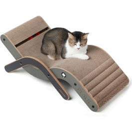 Крісло-лежанка для котів Beach Chair від CanadianCat Company: крізь-доріжка, лежанка, гамак | 70 x 35 x 25 см