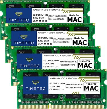 SSD Timetec NVMe PCIe Gen3x4 32GB (4x8GB) - Внутрішній SSD з DRAM Cache, 3.400/3.000 MB/s