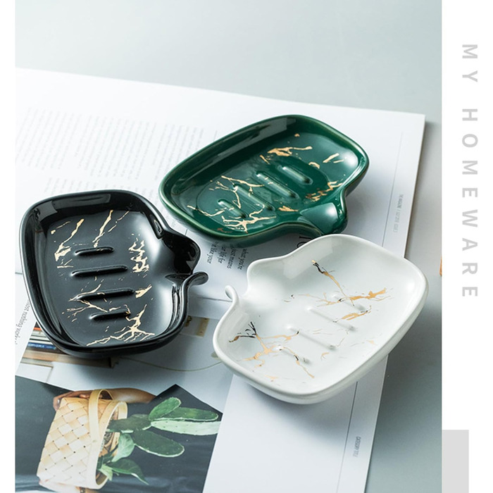 Набір аксесуарів для ванної кімнати: дозатор мила, мильниця, 2 стаканчика для зубних щіток (сірий, з малюнком мармуру)