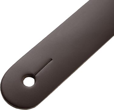 Гітарний ремінь Levy's Leathers Amped Series з натуральної шкіри, темно-коричневий