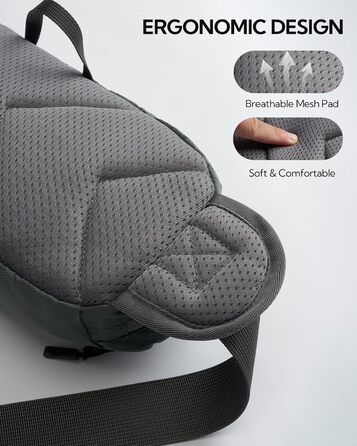 WATERFLY Поясна сумка на пояс для чоловіків та жінок з тримачем для пляшки: спортивна, стильна, для бігу, прогулянок, з собакою, подорожей, велосипеда (сіра)