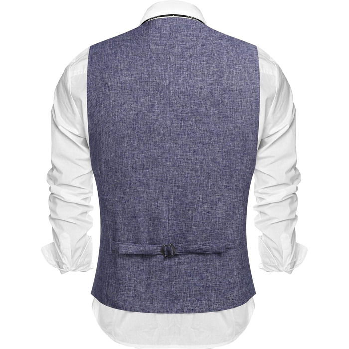 Жилет чоловічий COOFANDY Casual Business Slim Fit, 3XL, Синій