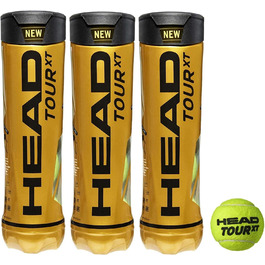 Тенісні м'ячі HEAD Tour XT Premium Performance - для професійних тренувань та змагань